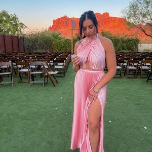 Pink L’IDEE dress size 6